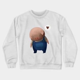 Piggy needs love Crewneck Sweatshirt